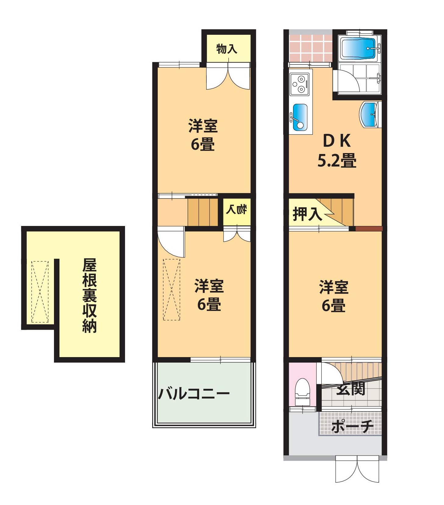 姫島６丁目貸家賃貸物件空がでました。